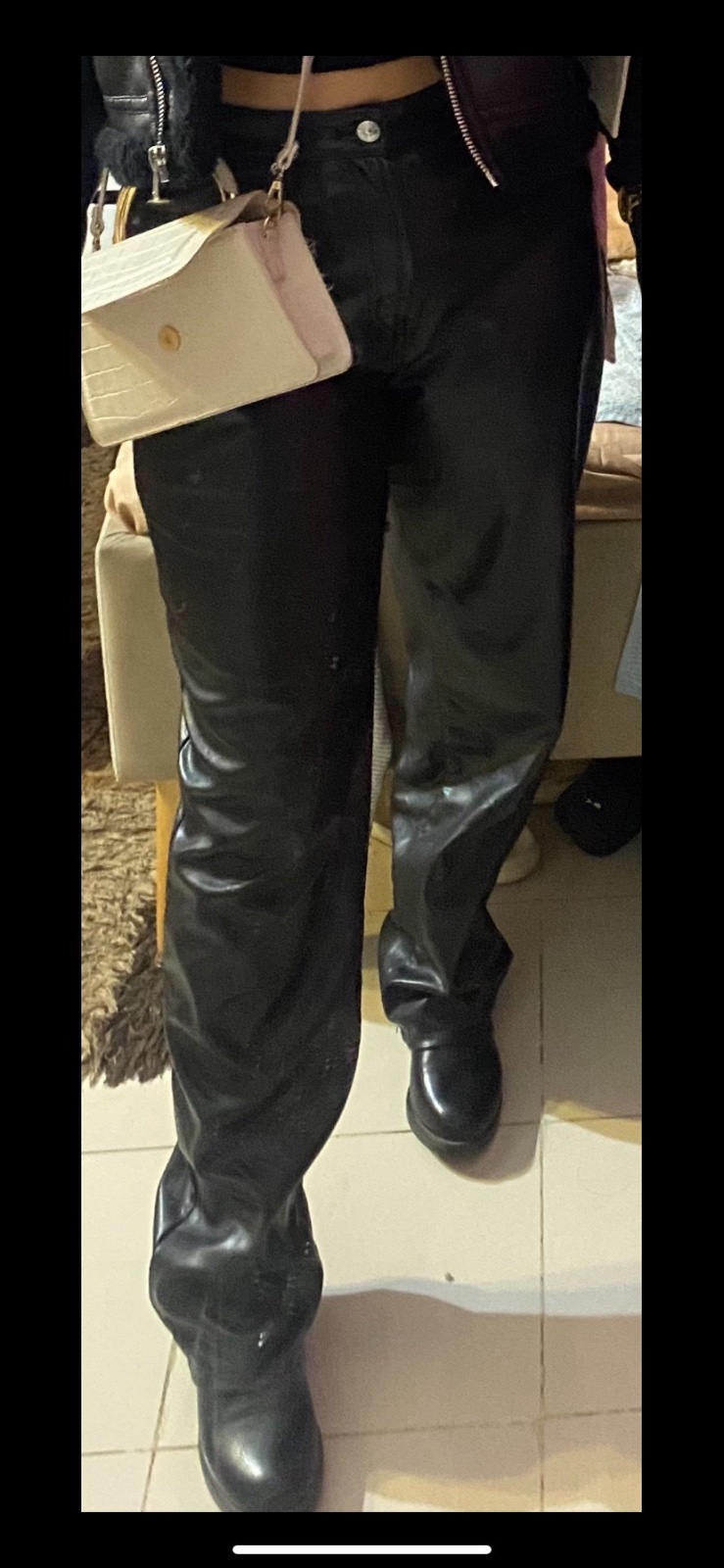 Pontalon cuir