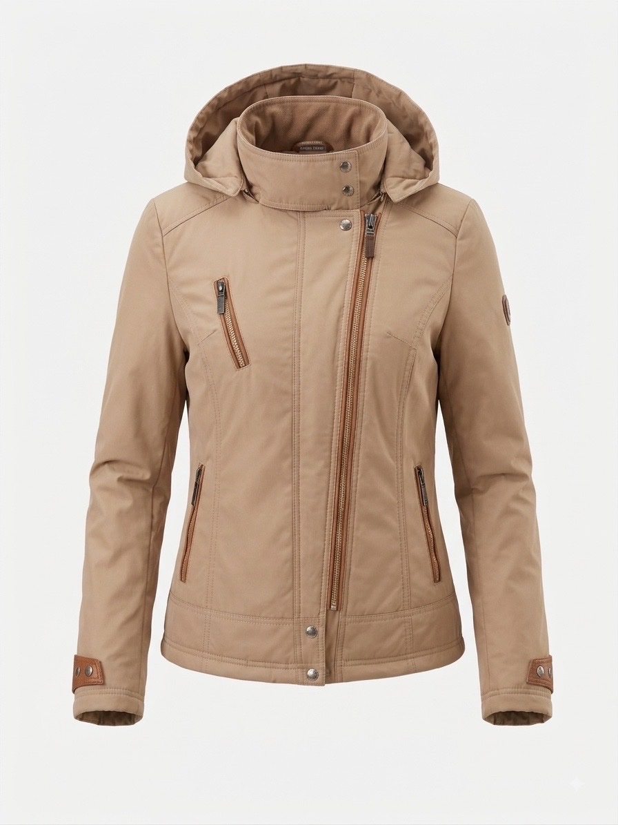 Manteau beige pour femme