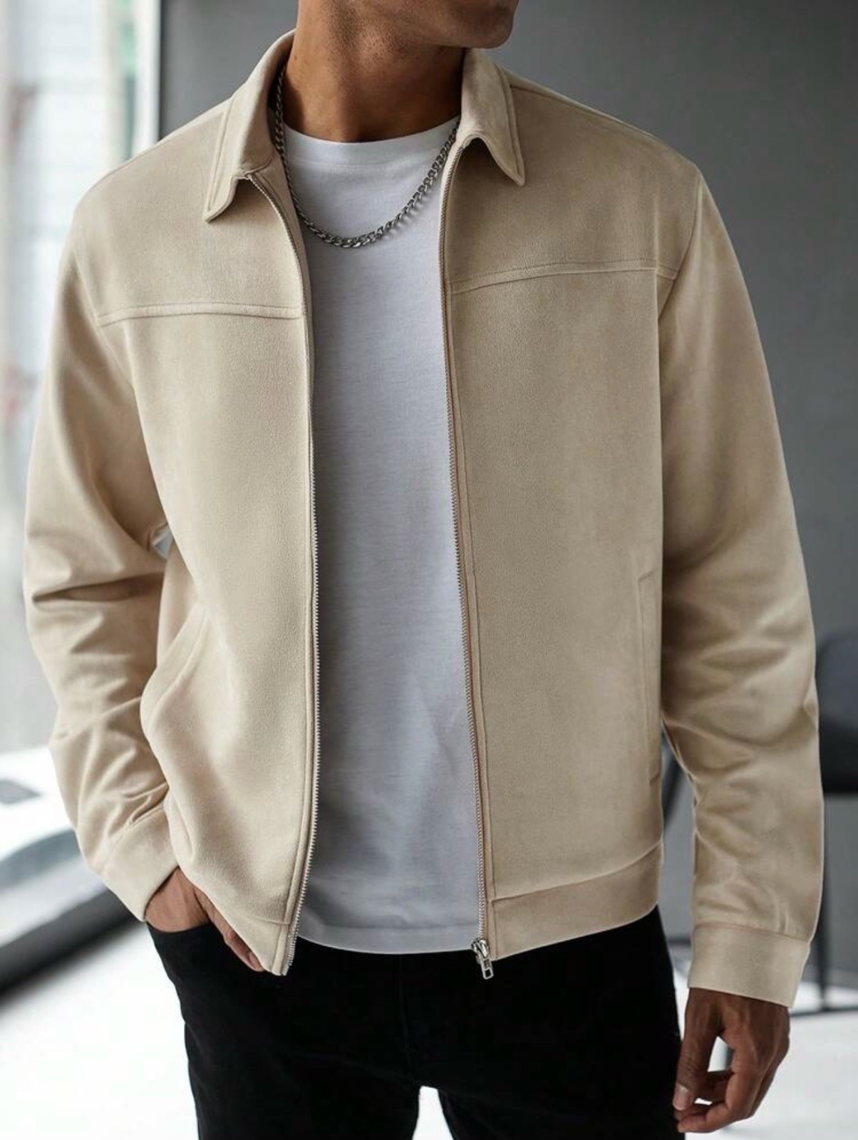 Veste beige 