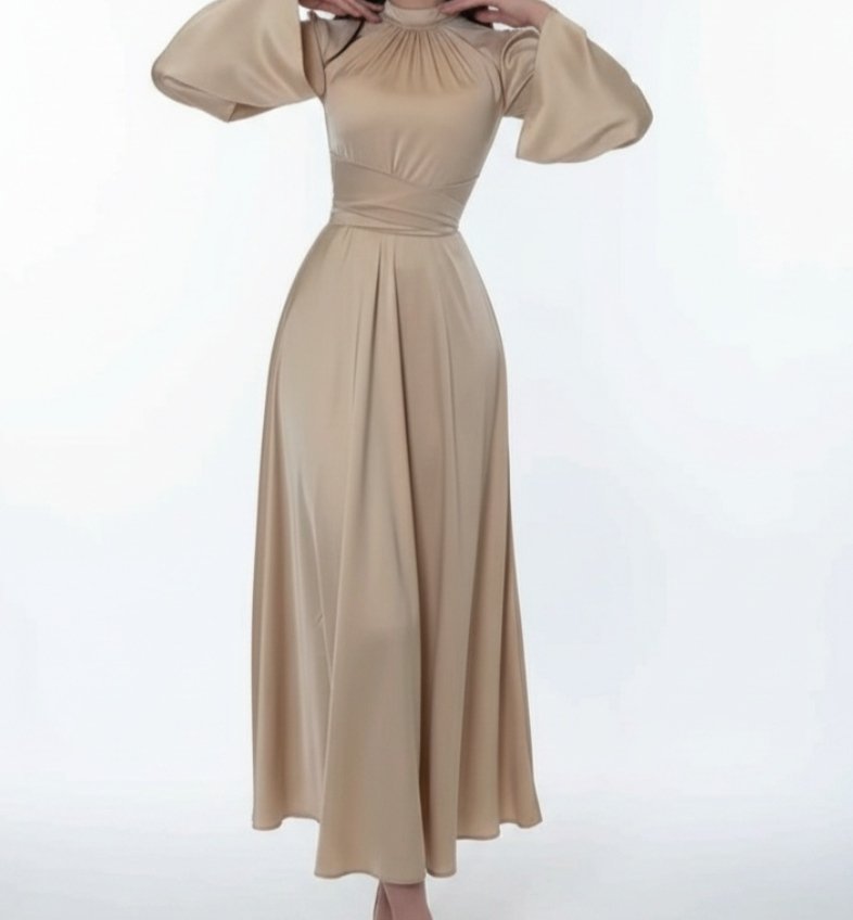Robe satin 