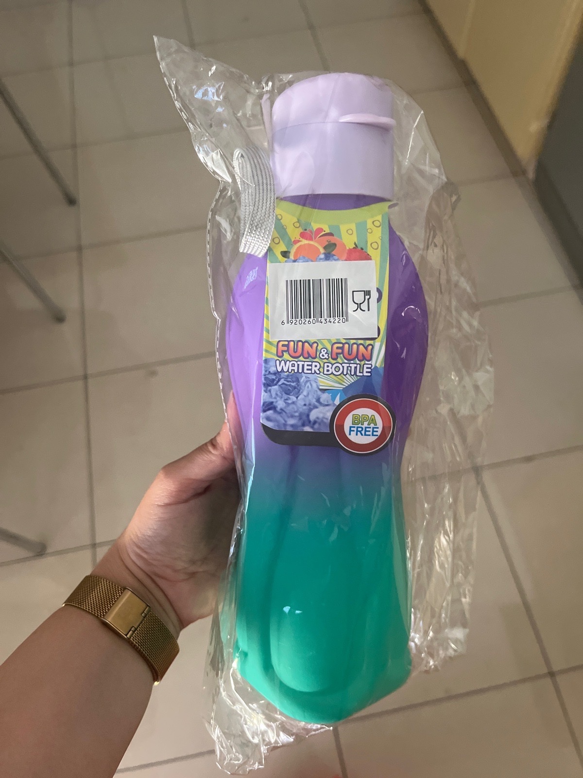 Gourde , bouteille d'eau 