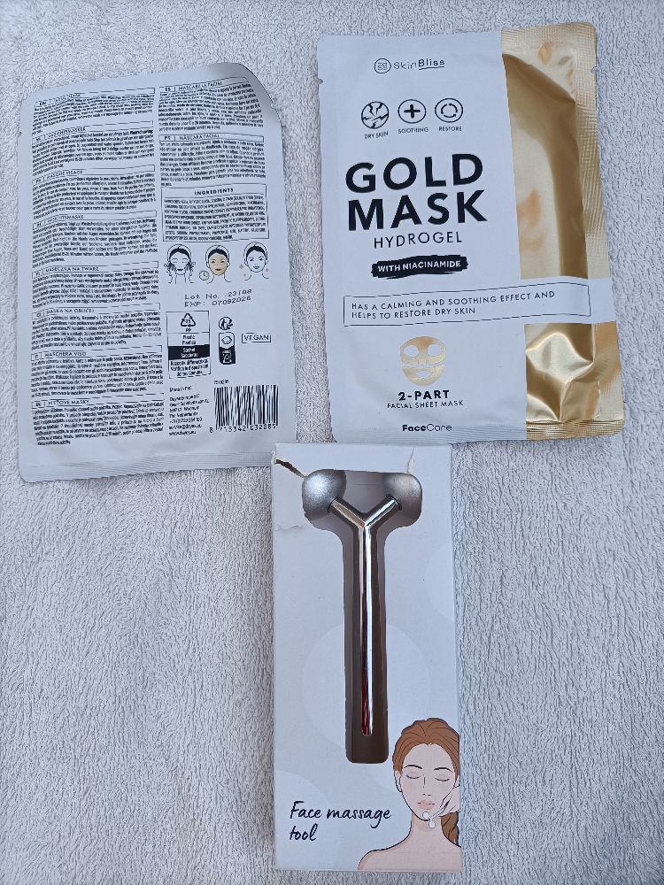 Masque visage +outil de massage visage