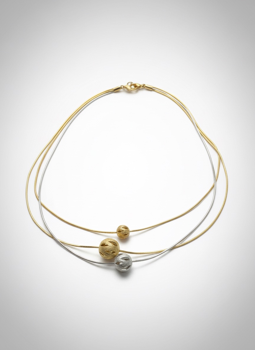 Collier plaque or XUPING  tres jolie 🥰