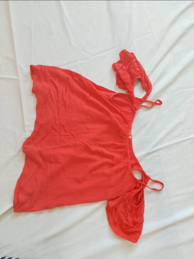 Pull orangé taille S