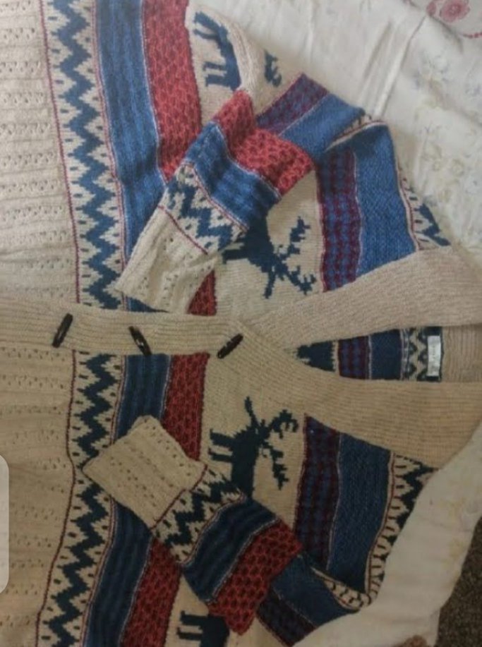 Gillet oversize taille S et M