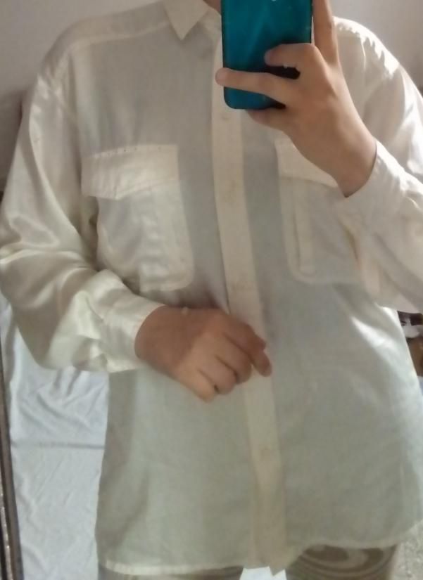 Chemise satinée taille s