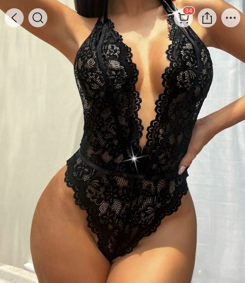 Classique sexy florale dentelle 
