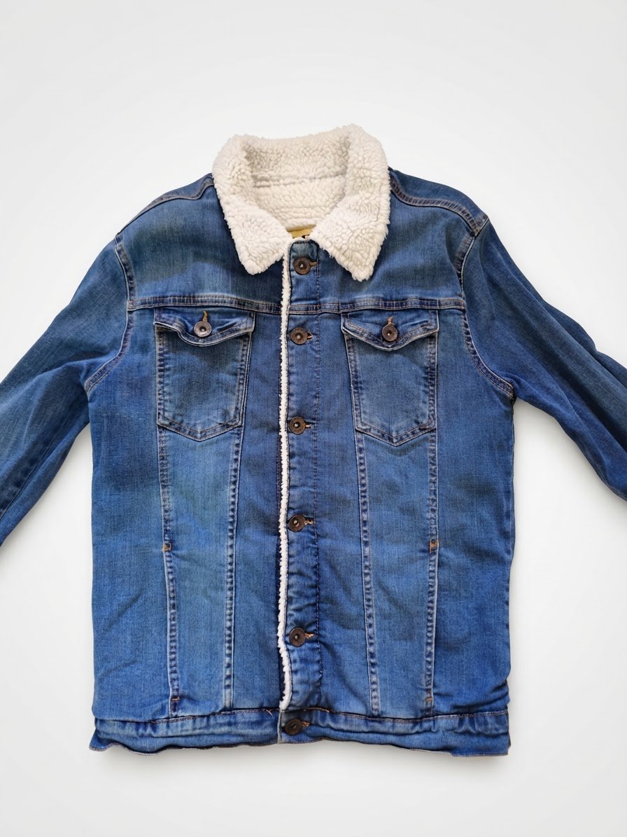 Veste bleu trés propre