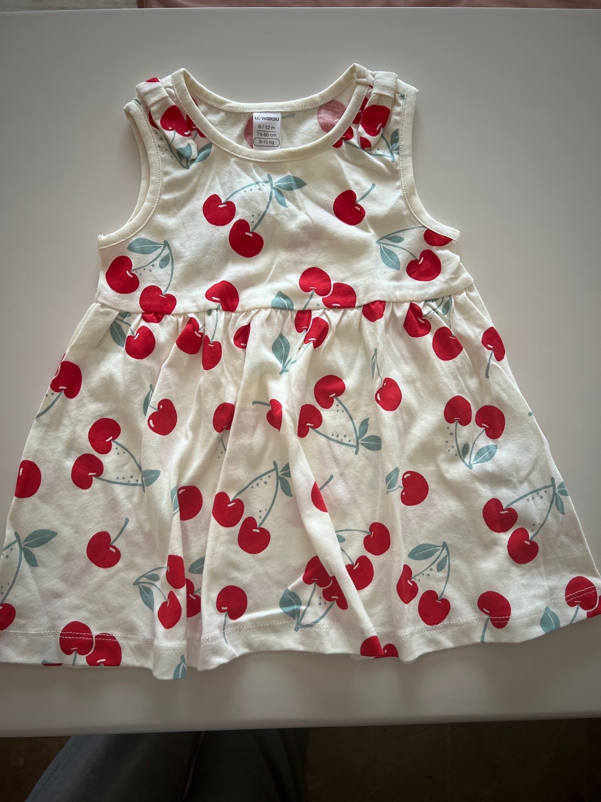 ROBE LC CERISE 