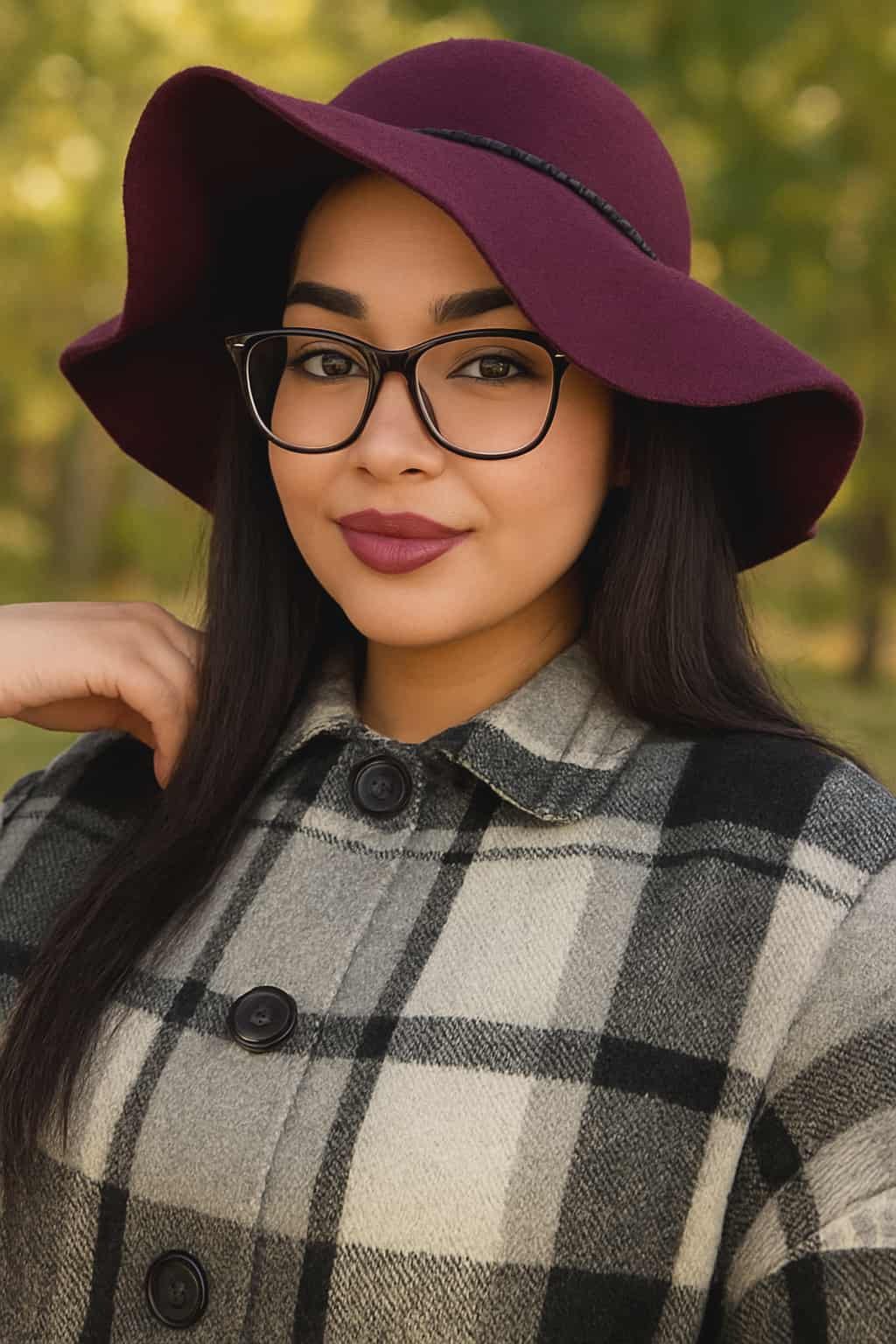 Chapeau bordeaux Pimkie💜💜