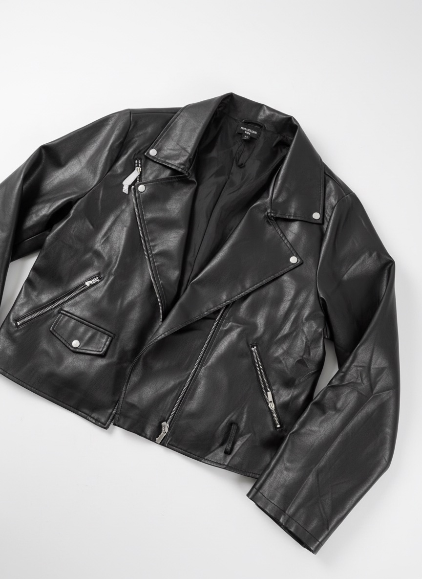 Veste cuire