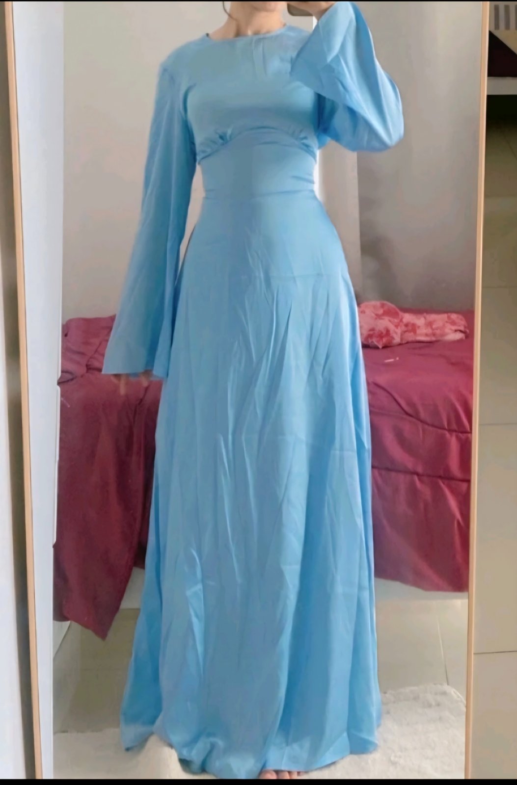 Shein satin dress