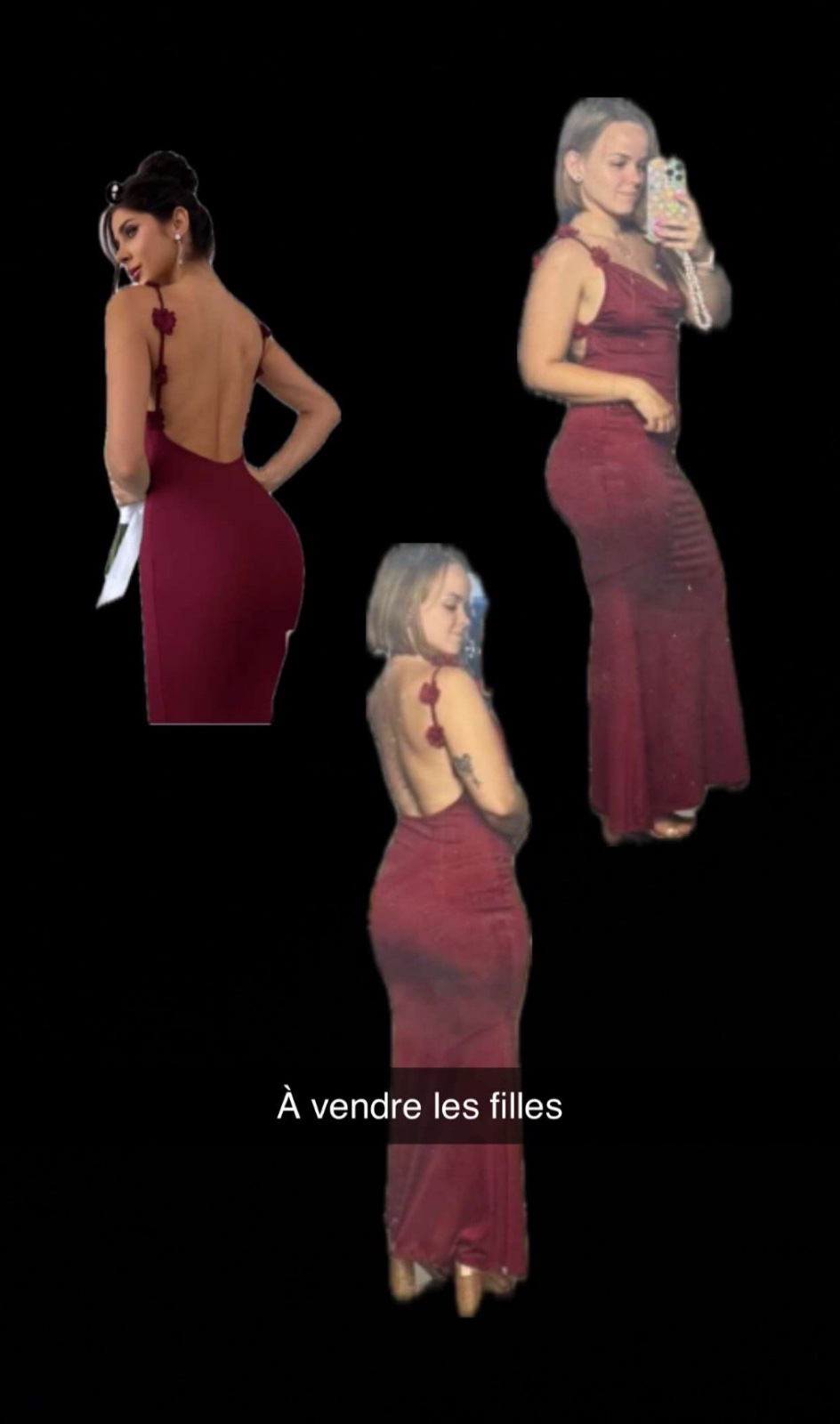 Robe jamais porte 