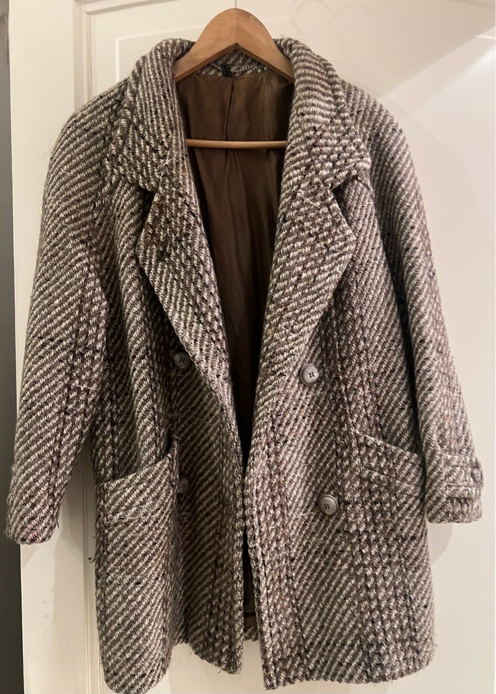 Manteau en laine style classique 