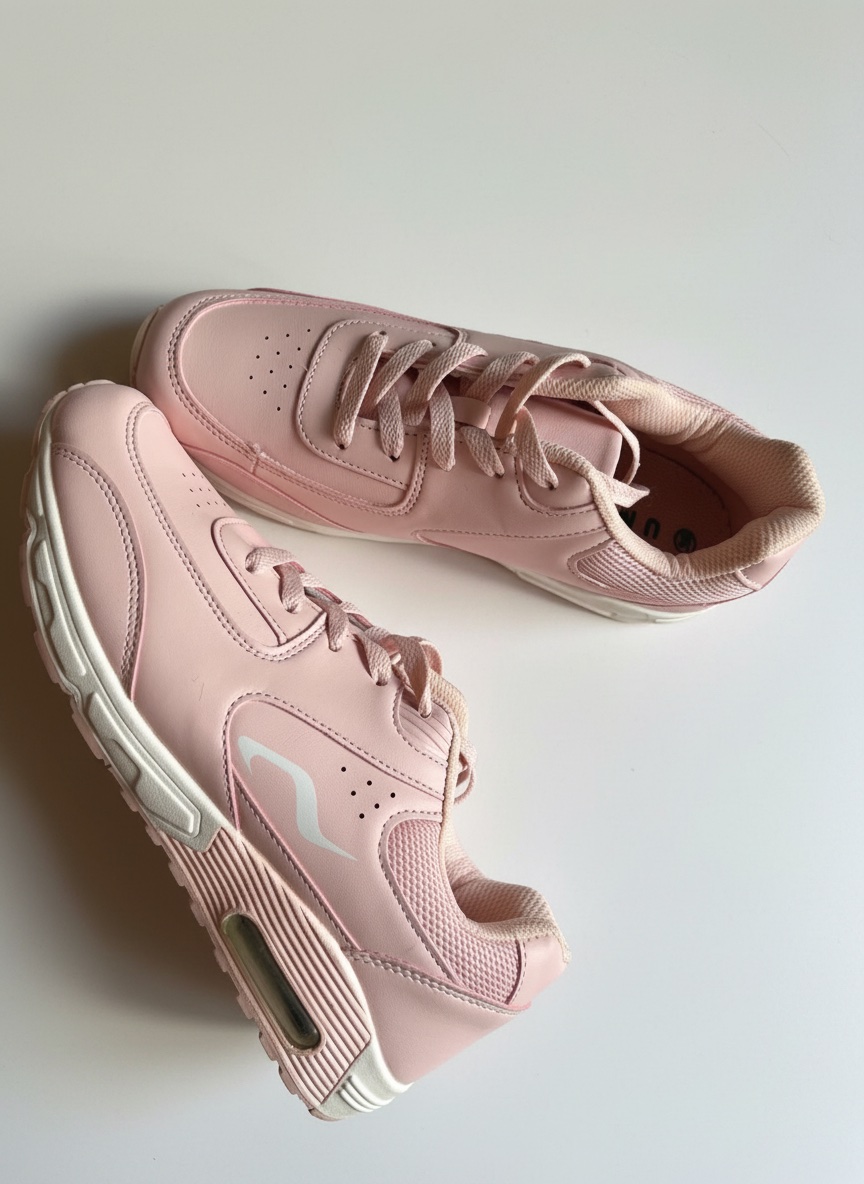 Baskets rose pastel importées marque UNYK pointure 39 