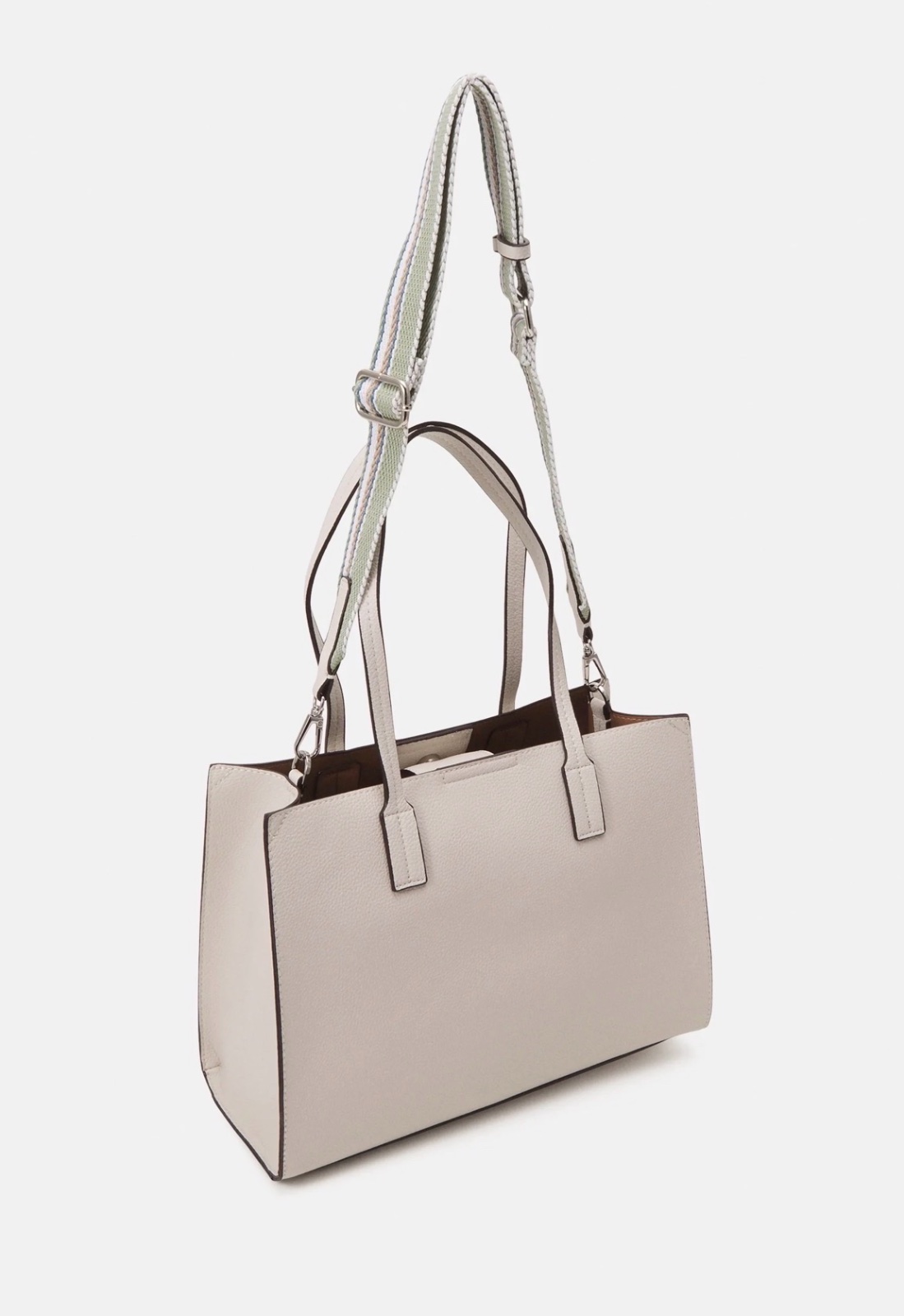 Sac parfois avec bondouliere blanc cassé