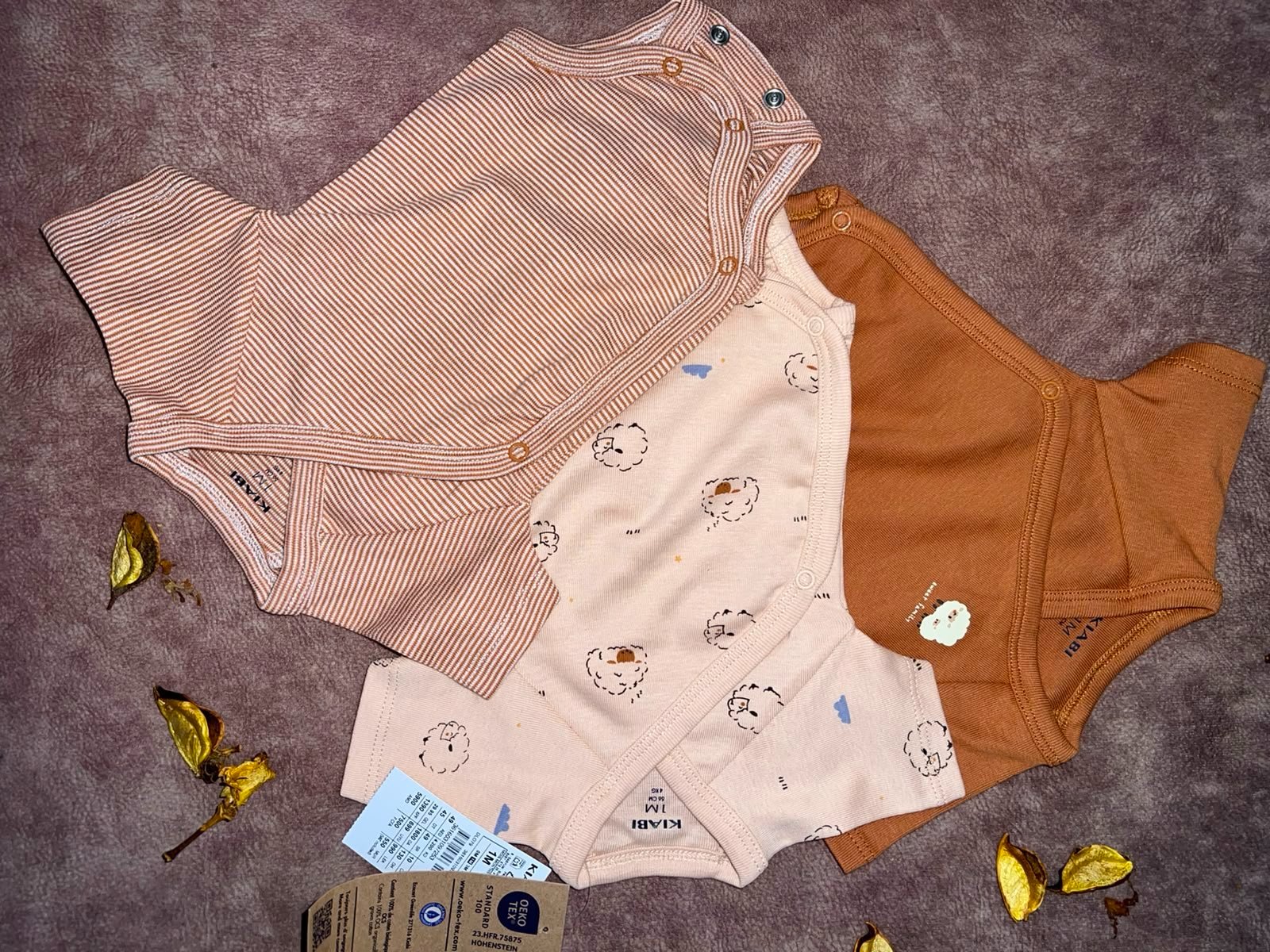 Lot de 3 bodies kiabi