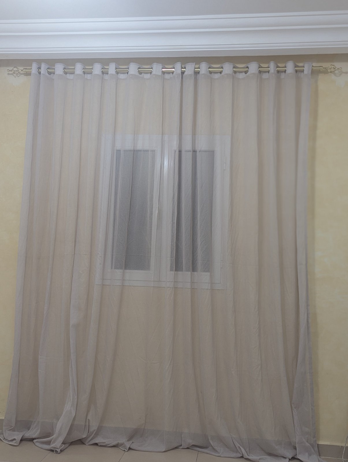 Rideaux mousseline ou kamraya synthetique
