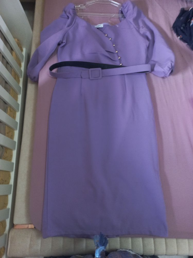 Robe violet 