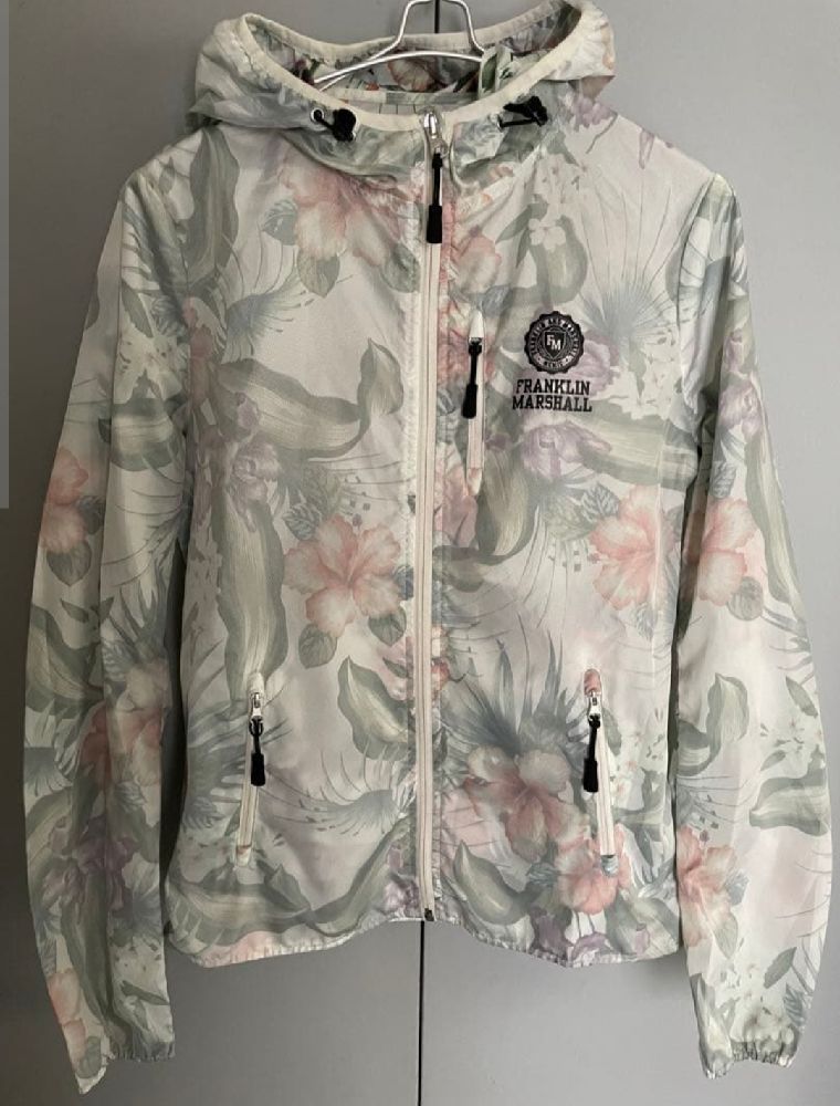 🌸 Franklin & Marshall windbreaker floral – pièce rare