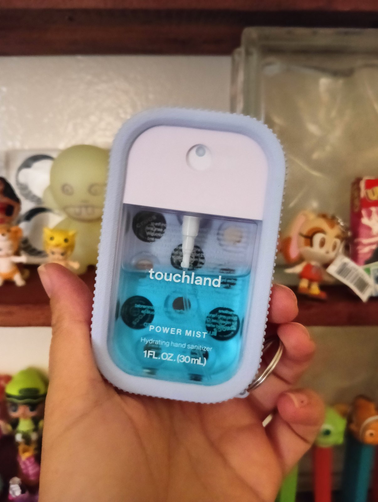 Porte clé hand sanitizer and mist crocss