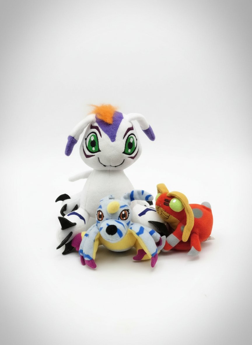 Lot peluche Digimon 
