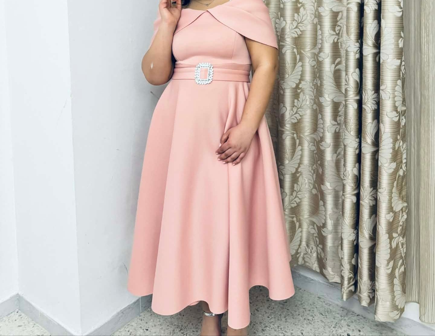 Robe rose 