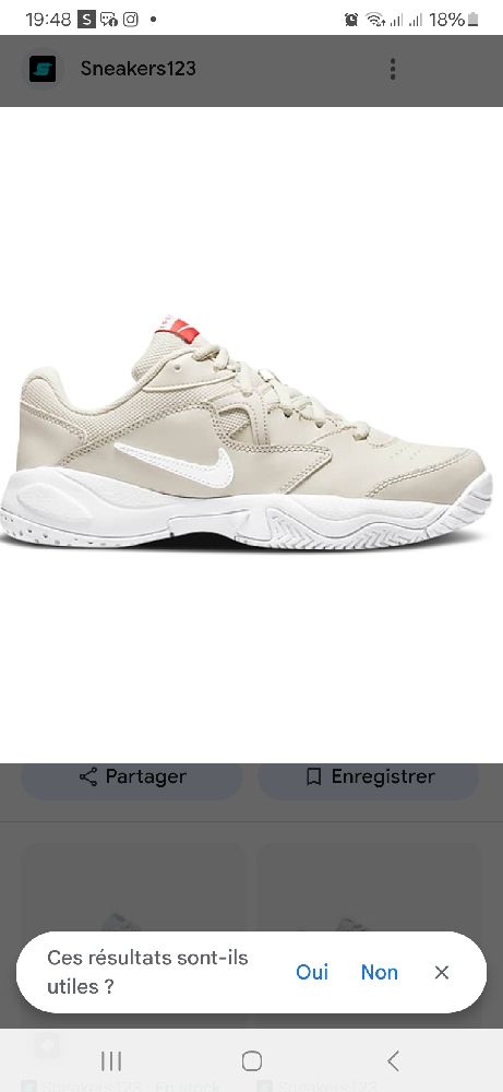 Des basket nike 