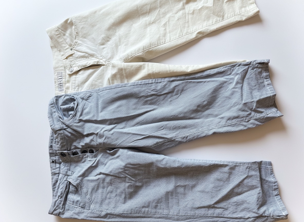 2 pantalons capri  taille 36