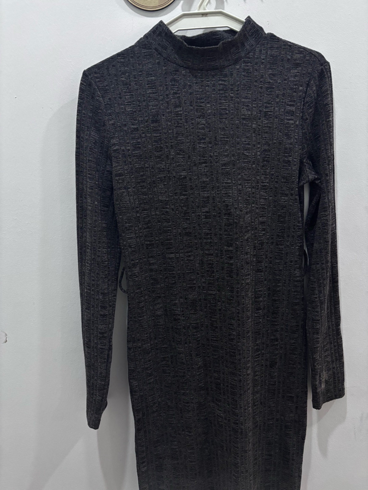 Robe gris ajuster