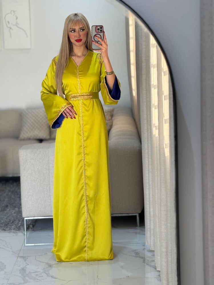 Caftan marrocain revisité