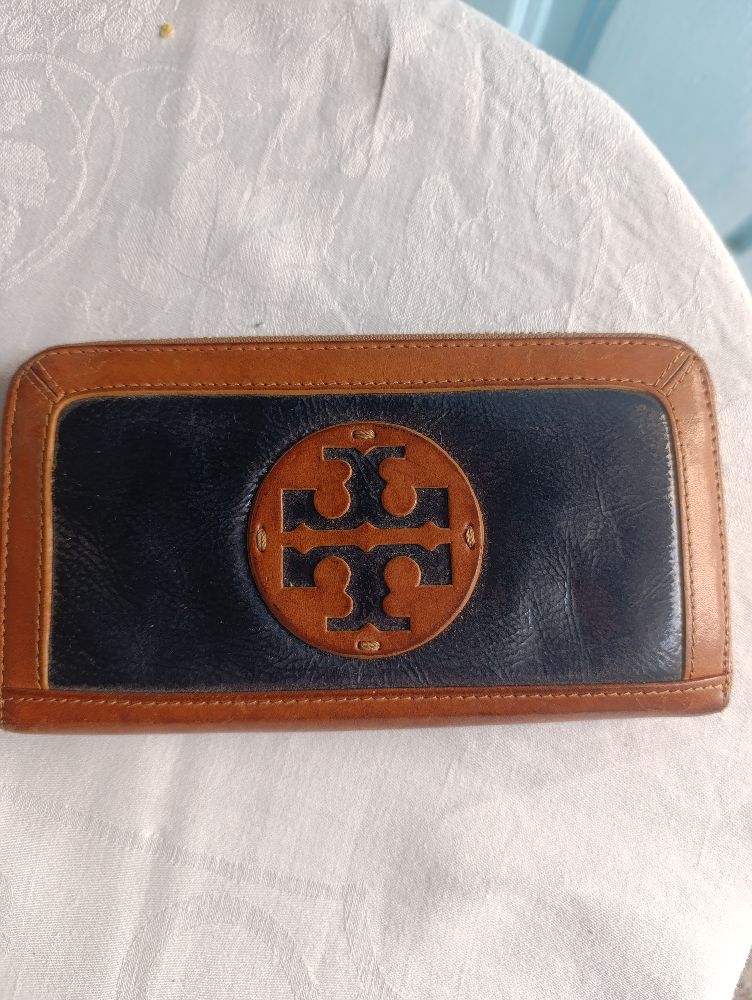 Portefeuille vintage de la marque Tory Burch 