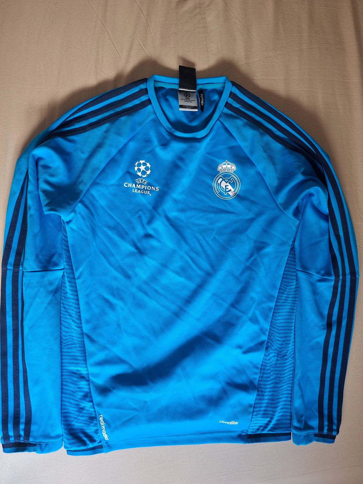Haut d’entraînement Adidas Real Madrid Champions League