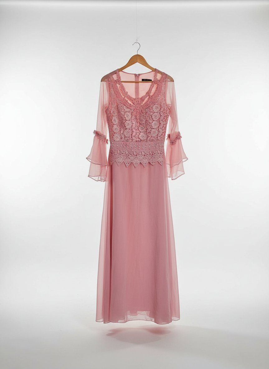 Robe chic rose doux/ taille XL 