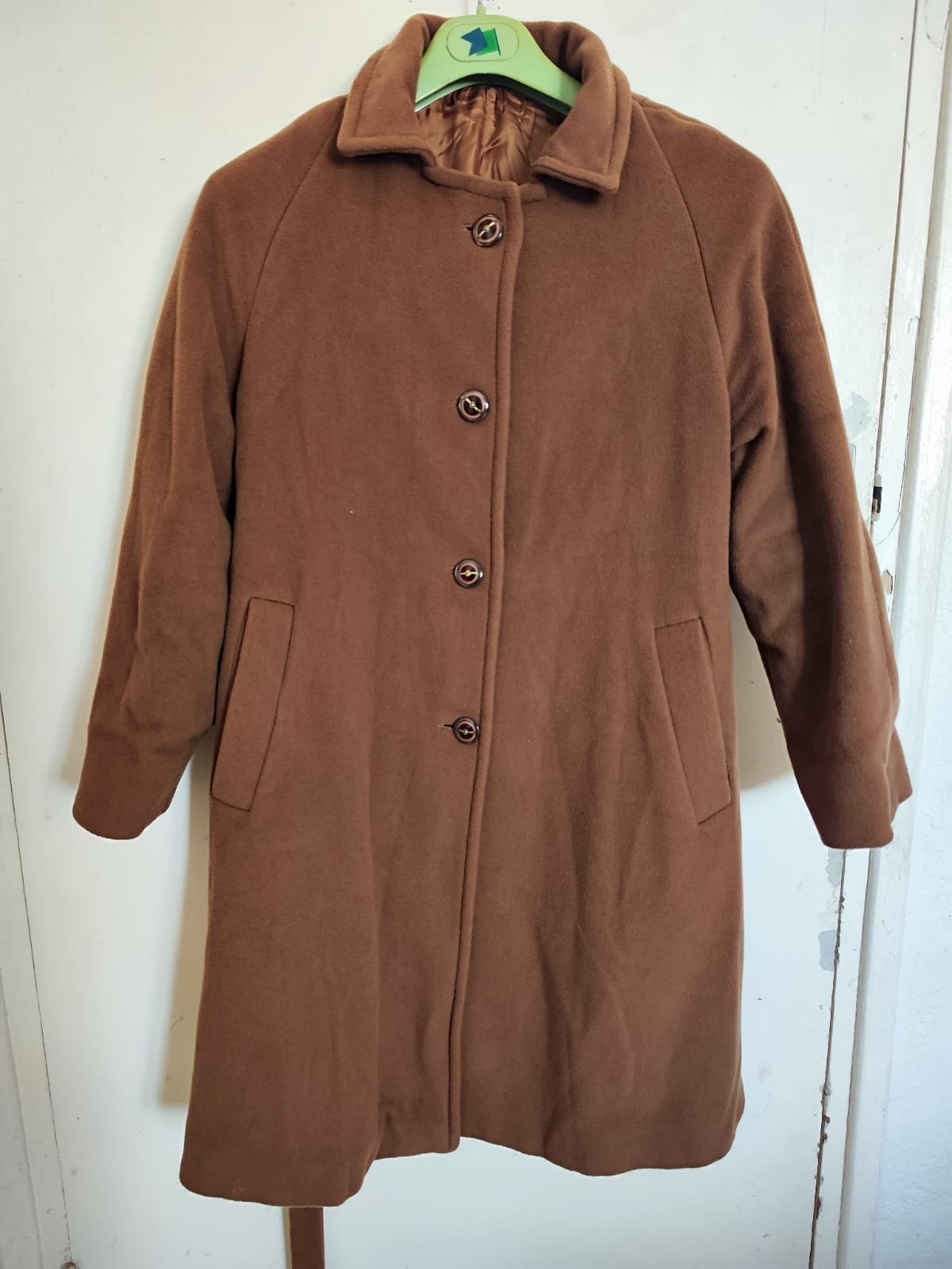 MANTEAU Marron made in italy