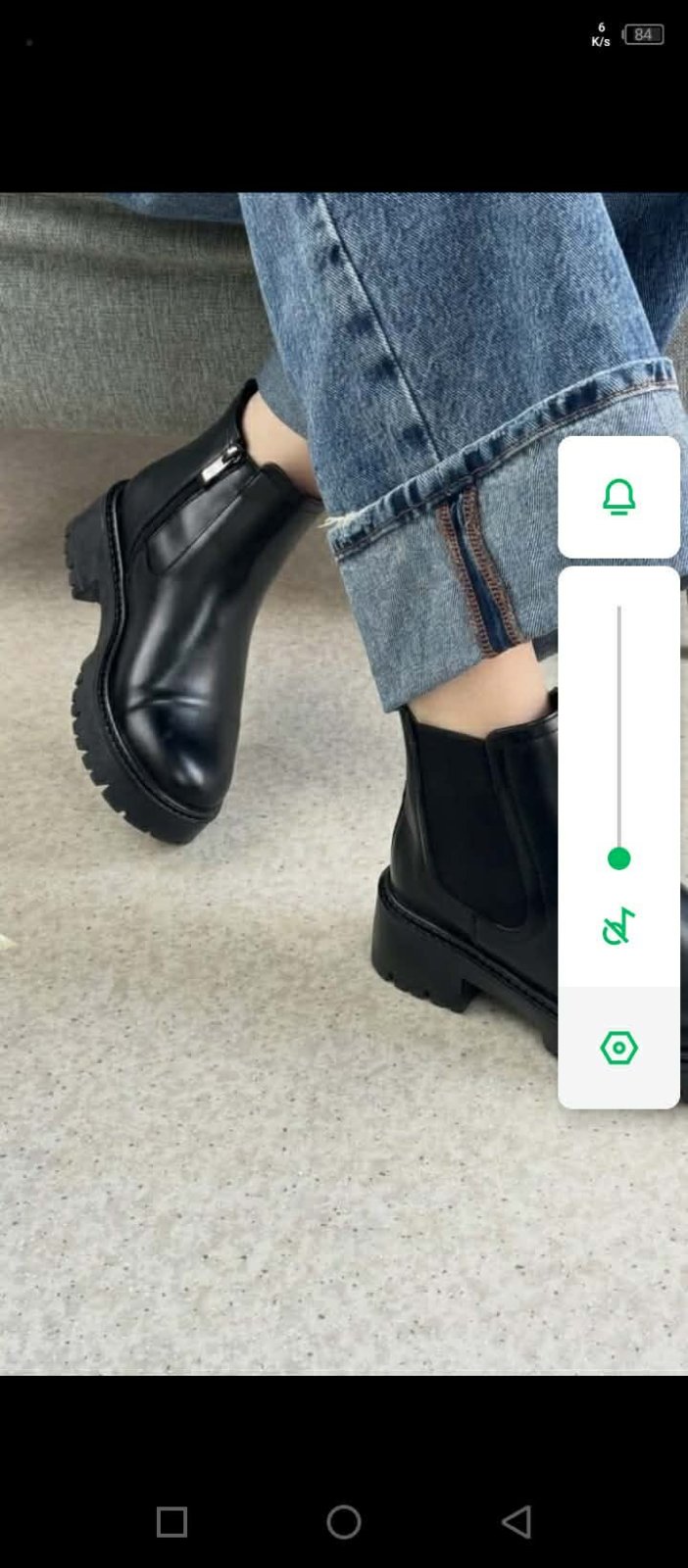Bottines noir jamais porté 