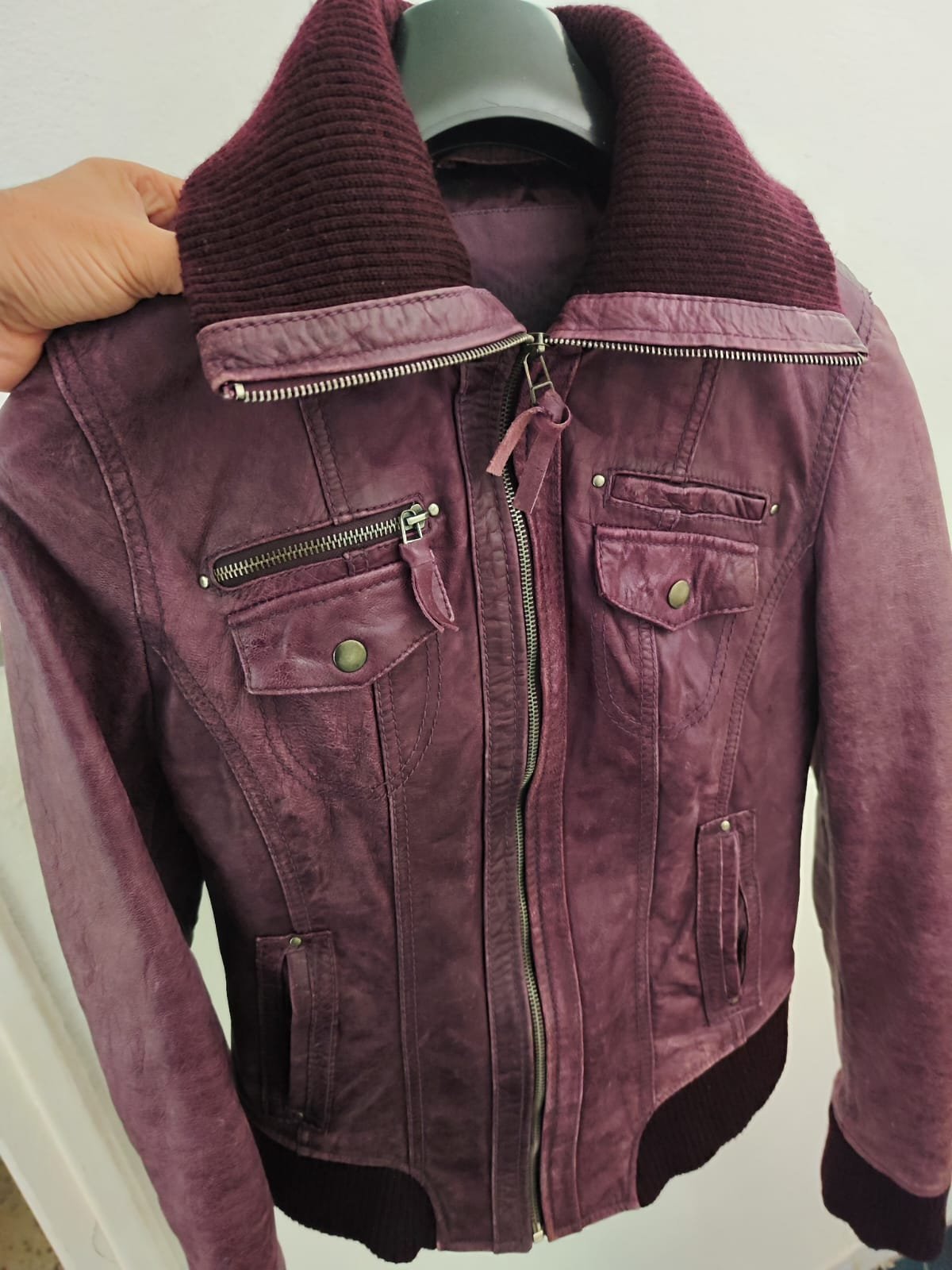 Taille 36/38 vrai cuir souple 