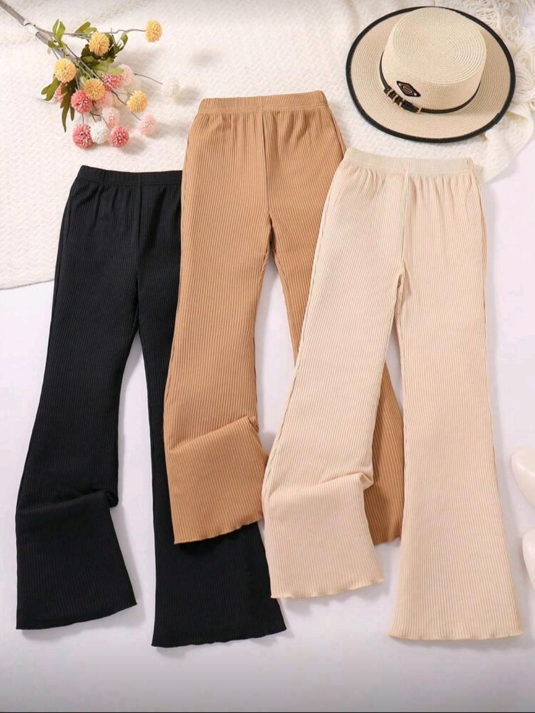 Pantalon évasée 