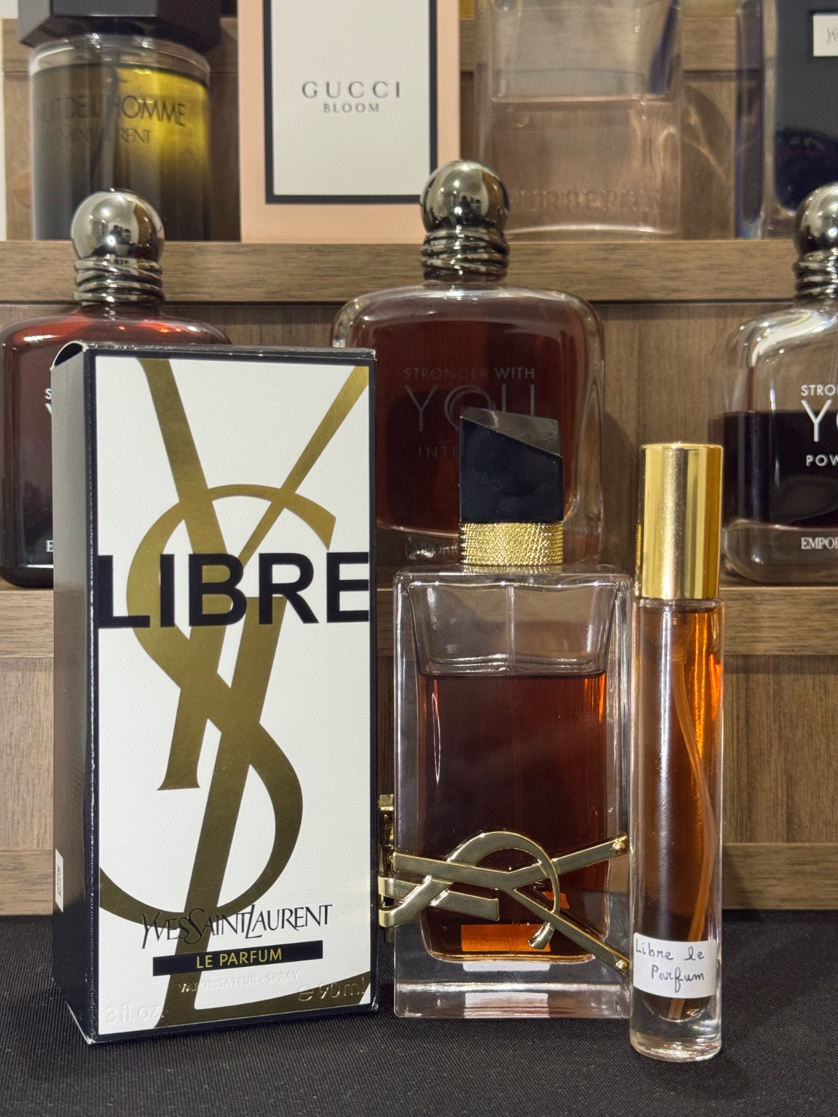 Libre le parfum disponible fel ta9sim 10-20-30ml
