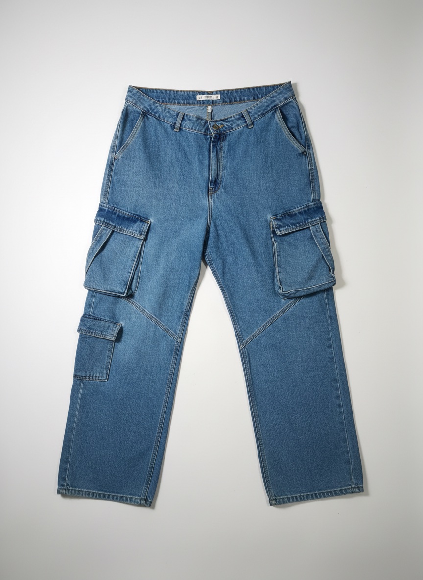 Jean large avec poches – Style HA