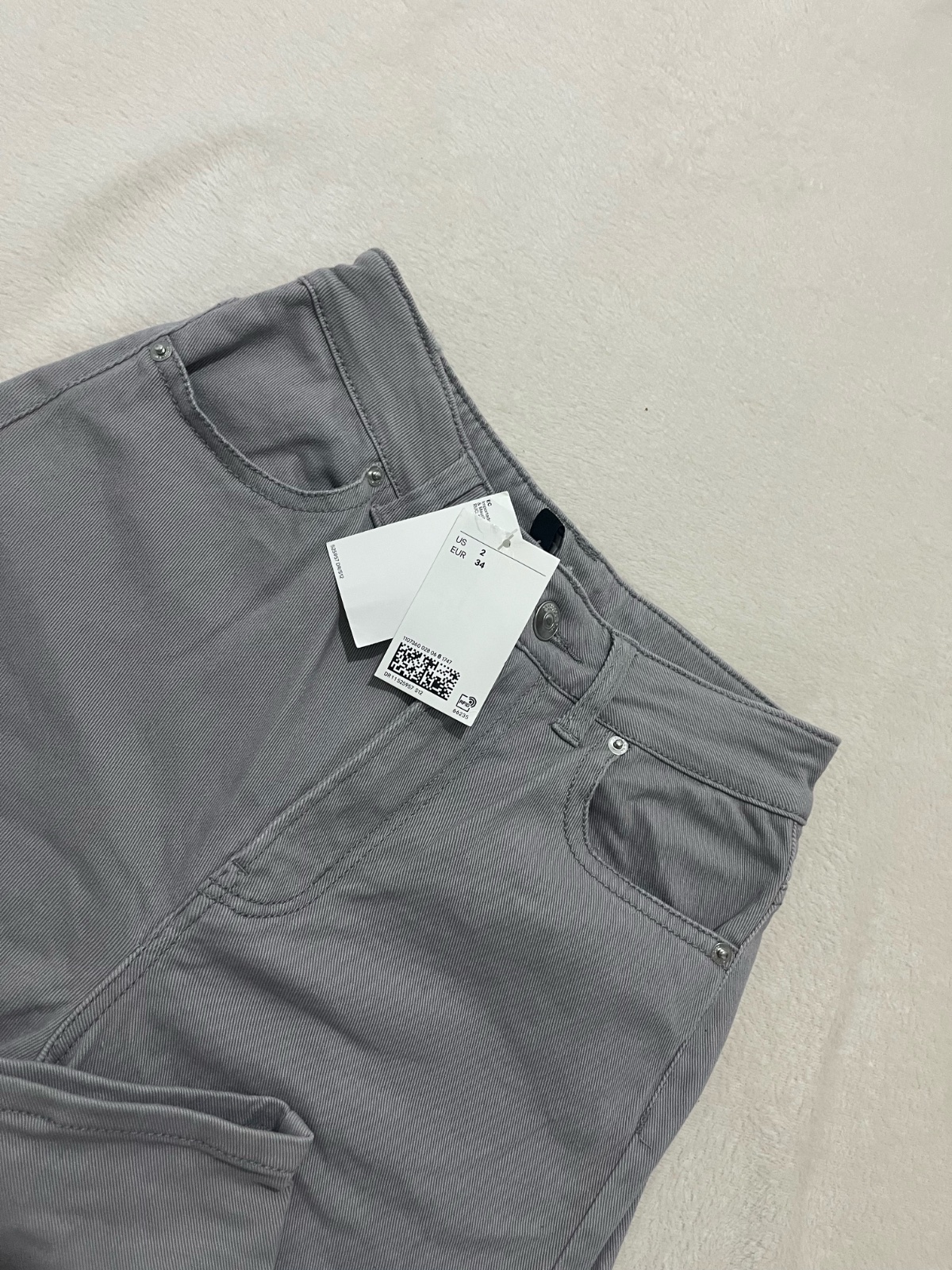 PANTALON WIDE LEG H&M AVEC ETIQUETTE 🩶🏷️
