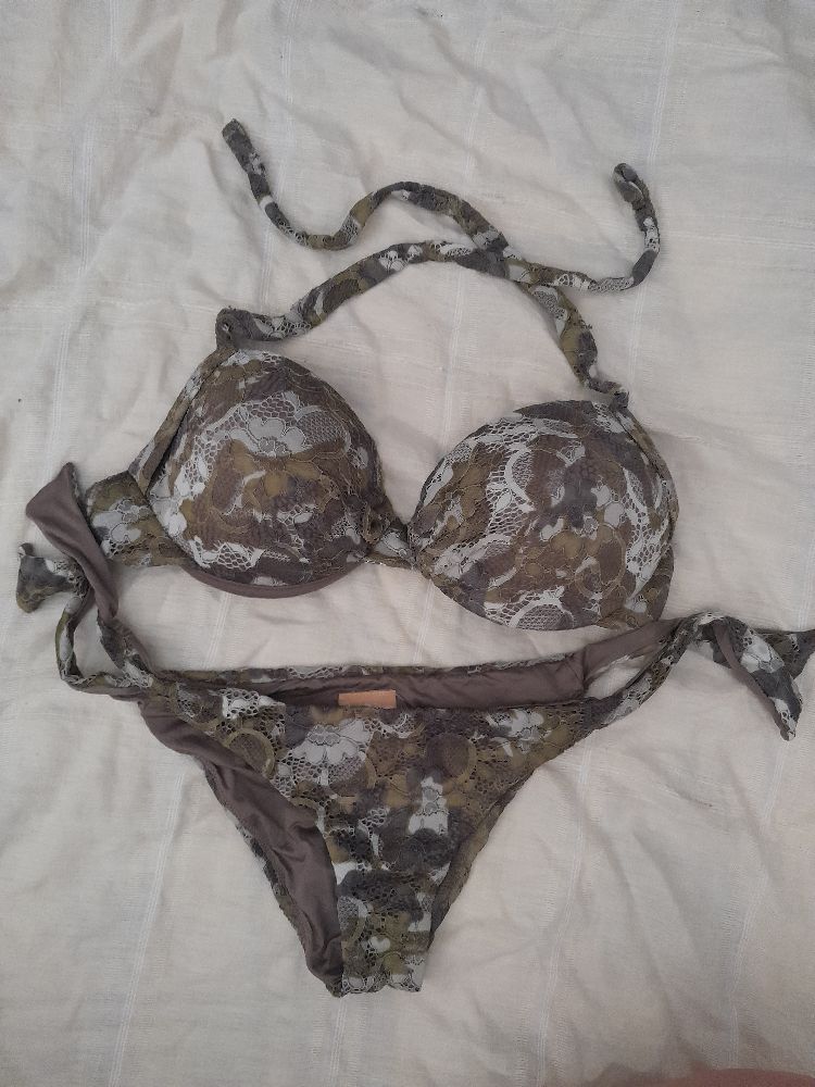 Maillot deux pieces dentelle