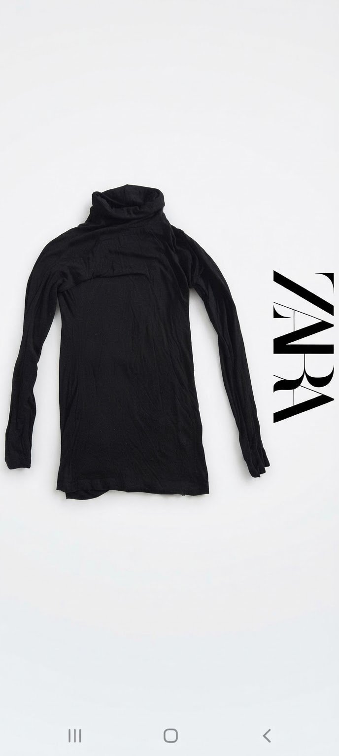 Pill col roulee elastique ZARA
