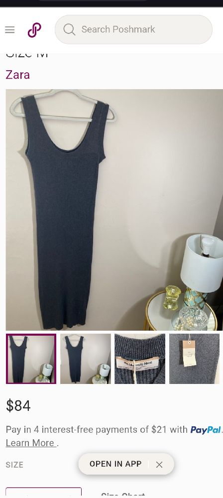 Robe maxi ZARA