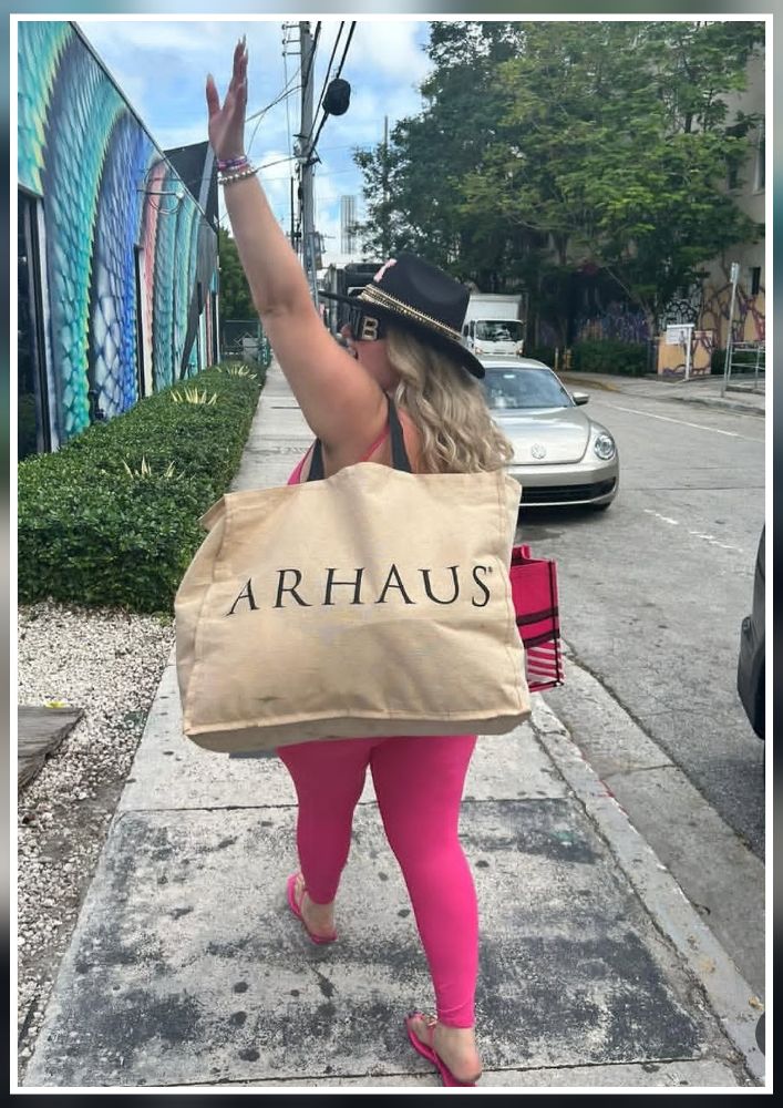 Extra large tote bag