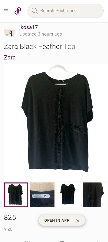 t shirt ZARA oversize