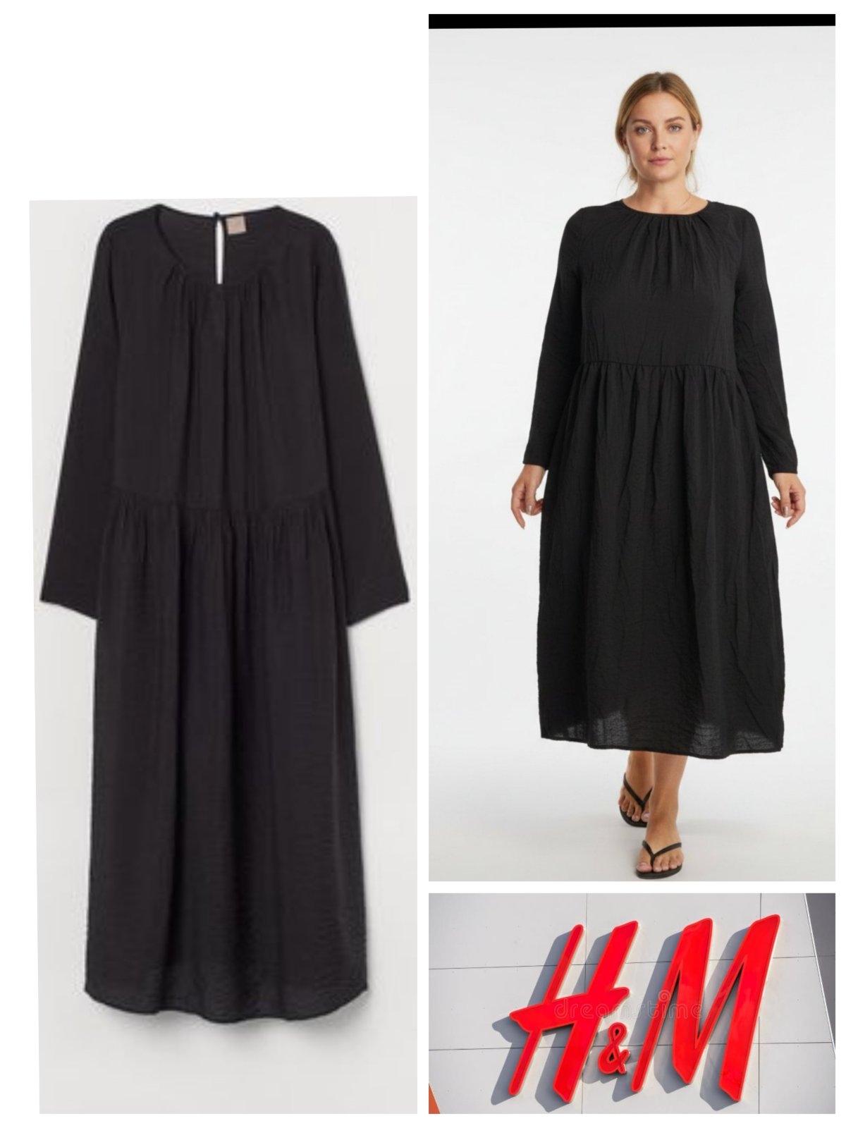 Robe H&M oversize