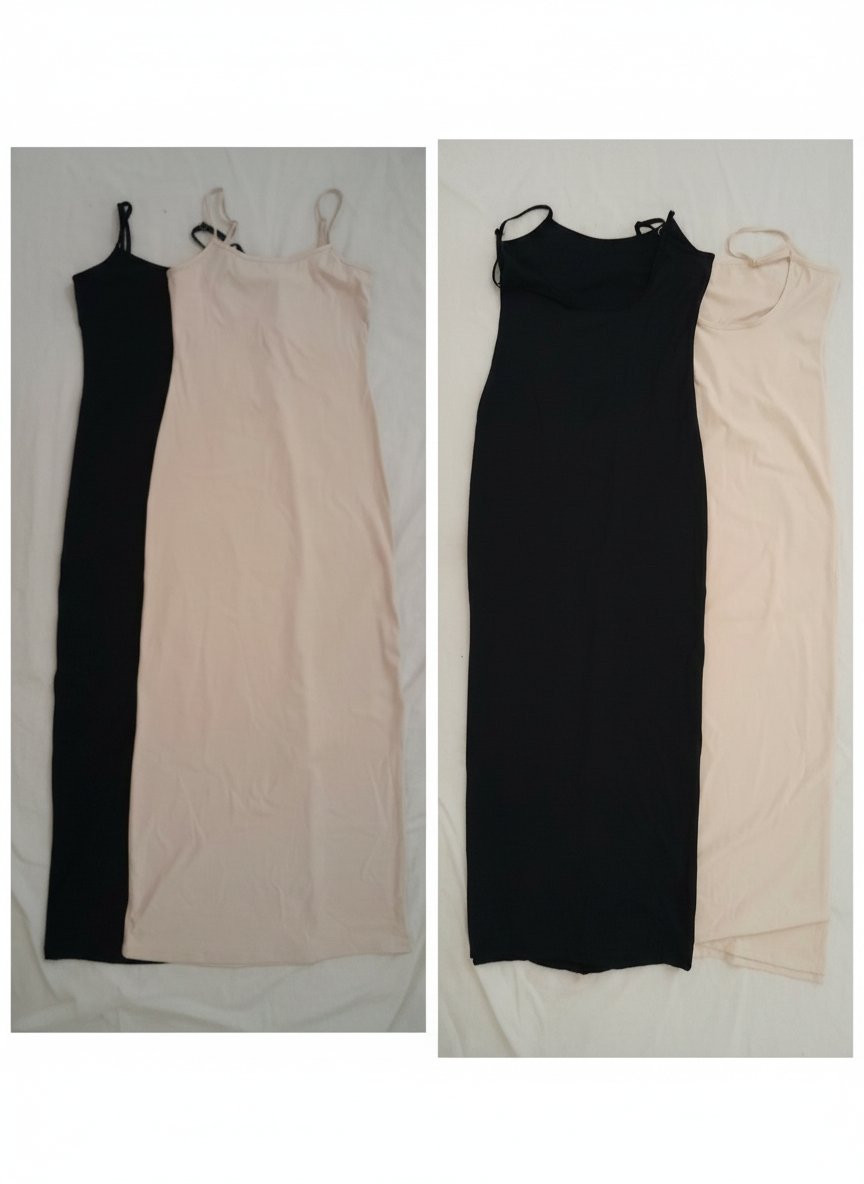 Lot 2 robes moulantes maxi