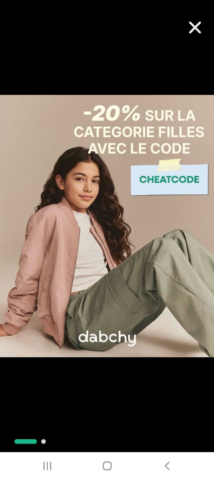 Code promo 20%