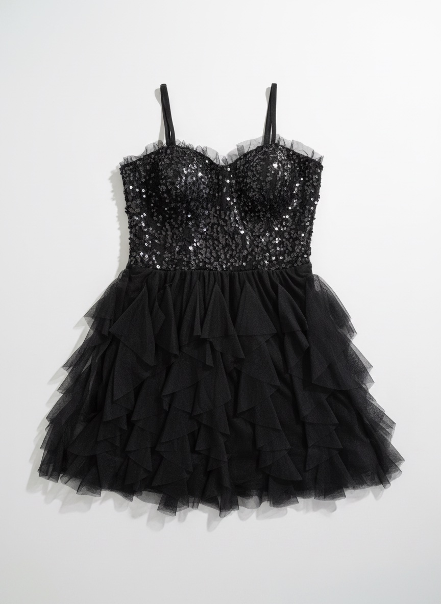 Robe noire soiree